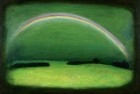 Rainbow Over Wet Field